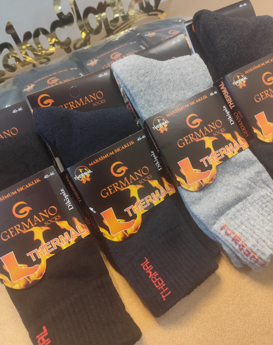THERMAL HAVLU ERKEK ÇORAP