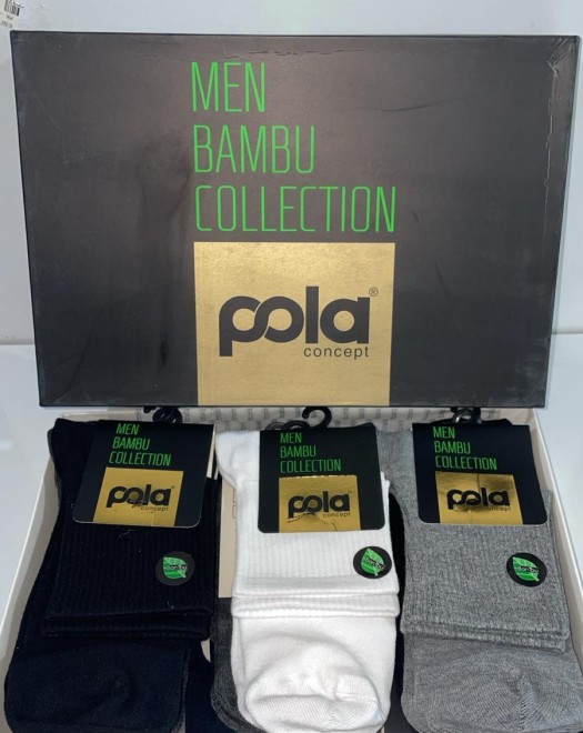 BAMBU DİKİŞSİZ PARFÜMLÜ KUTULU ERKEK ÇORAP