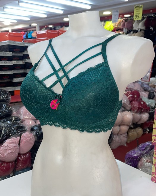 1016 İÇİ BOŞ ÇAPRAZ DANTELLİ SÜTYEN