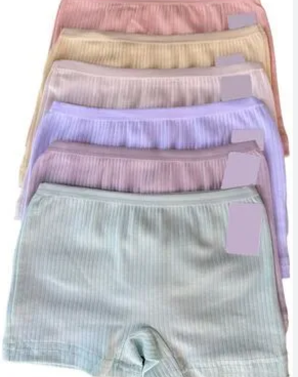 440 RAPORLU ESNEK KUMAŞ KIZ ÇOCUK BOXER