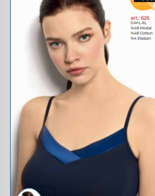 626 MODAL V YAKA SATEN DETAYLI İP ASKILI KADIN ATLET 626 MODAL V YAKA SATEN DETAYLI İP ASKILI KADIN ATLET