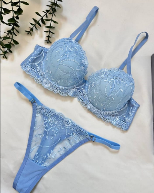 171 DESTEKLİ BRODE SÜTYEN  TAKIM