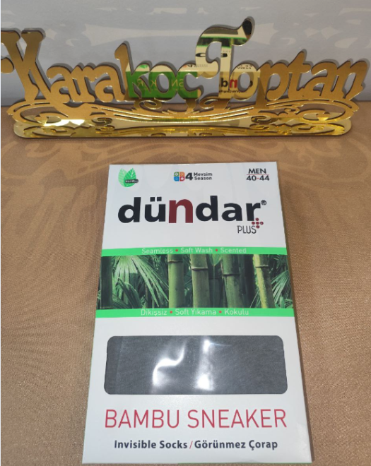 BAMBU DİKİŞSİZ SOFT YIKAMALI PARFÜMLÜ SINIKIRS ERKEK ÇORAP