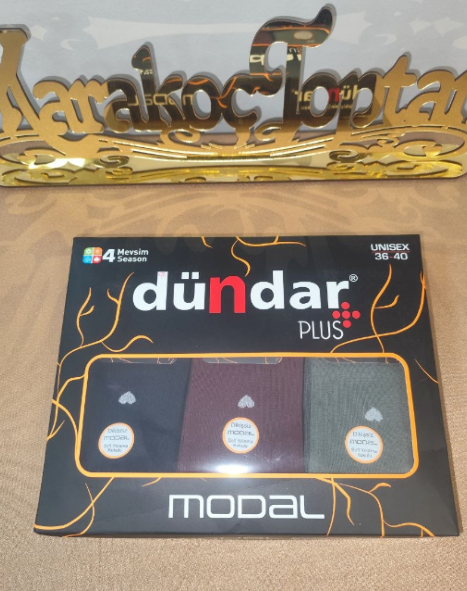 5725 BAYAN 4 MEVSİM UNISEX MODAL DİKİŞSİZ ÇORAP