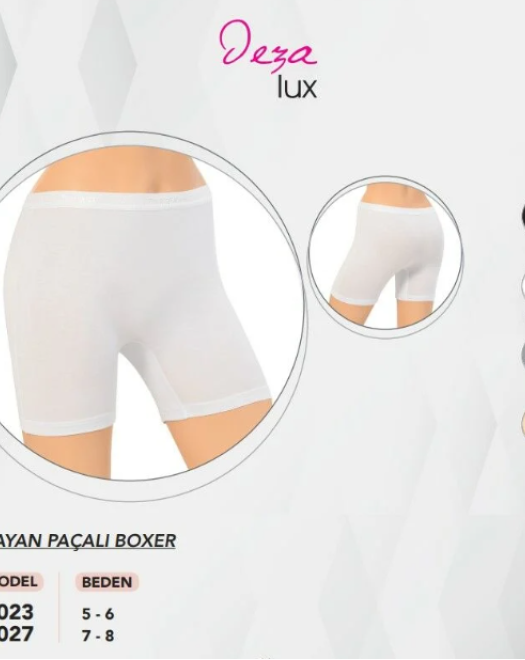 5023 BAYAN PAÇALI BOXER