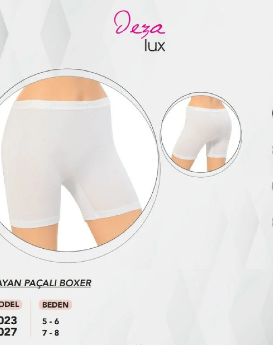 5023 BAYAN PAÇALI BOXER