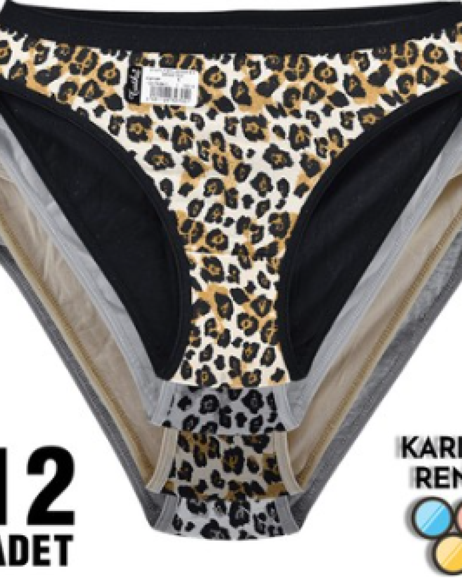 0740 BAYAN LEOPAR BİKİNİ