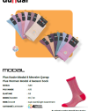 5725 BAYAN 4 MEVSİM UNISEX MODAL DİKİŞSİZ ÇORAP