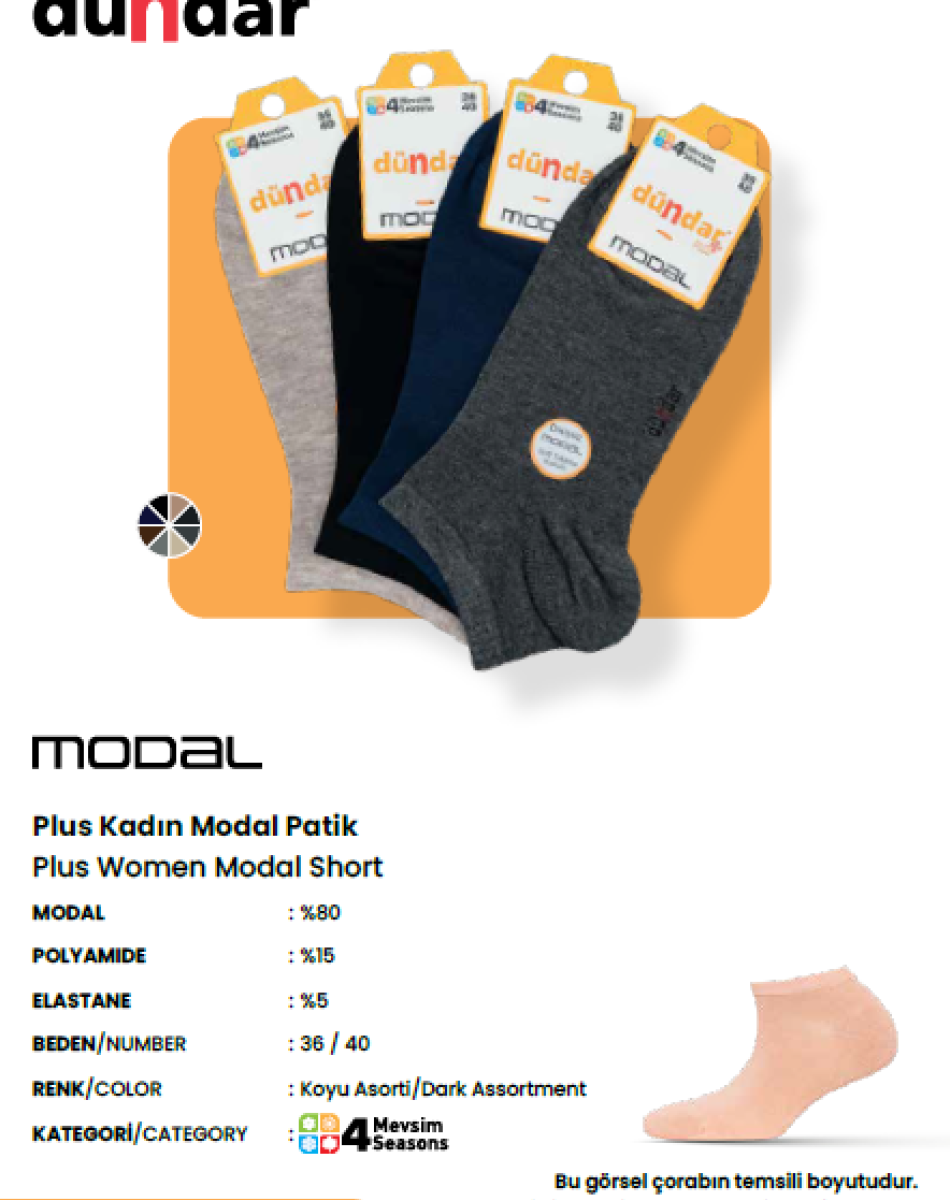 4506 MODAL BAYAN PATİK