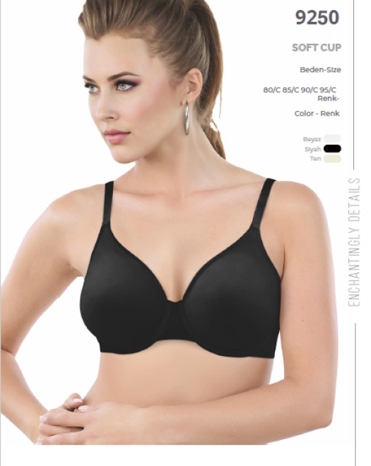 9250 SOFT KAPLI C CUP SÜTYEN