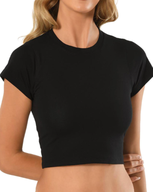 636 BAYAN YARIM KOL SIFIR YAKA CROP