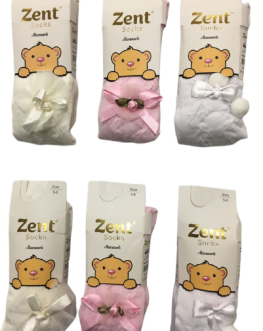 AKSESUARLI KIZ KÜLOTLU ÇORAP