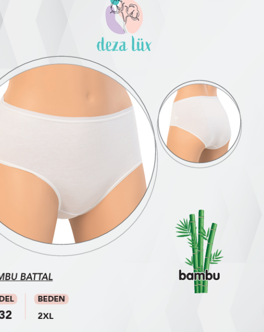 6032 XXL BAMBU BATO KÜLOT