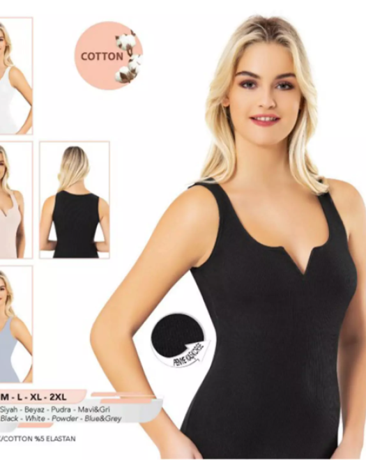 6474 GENİŞ ASKILI MODELLİ ATLET