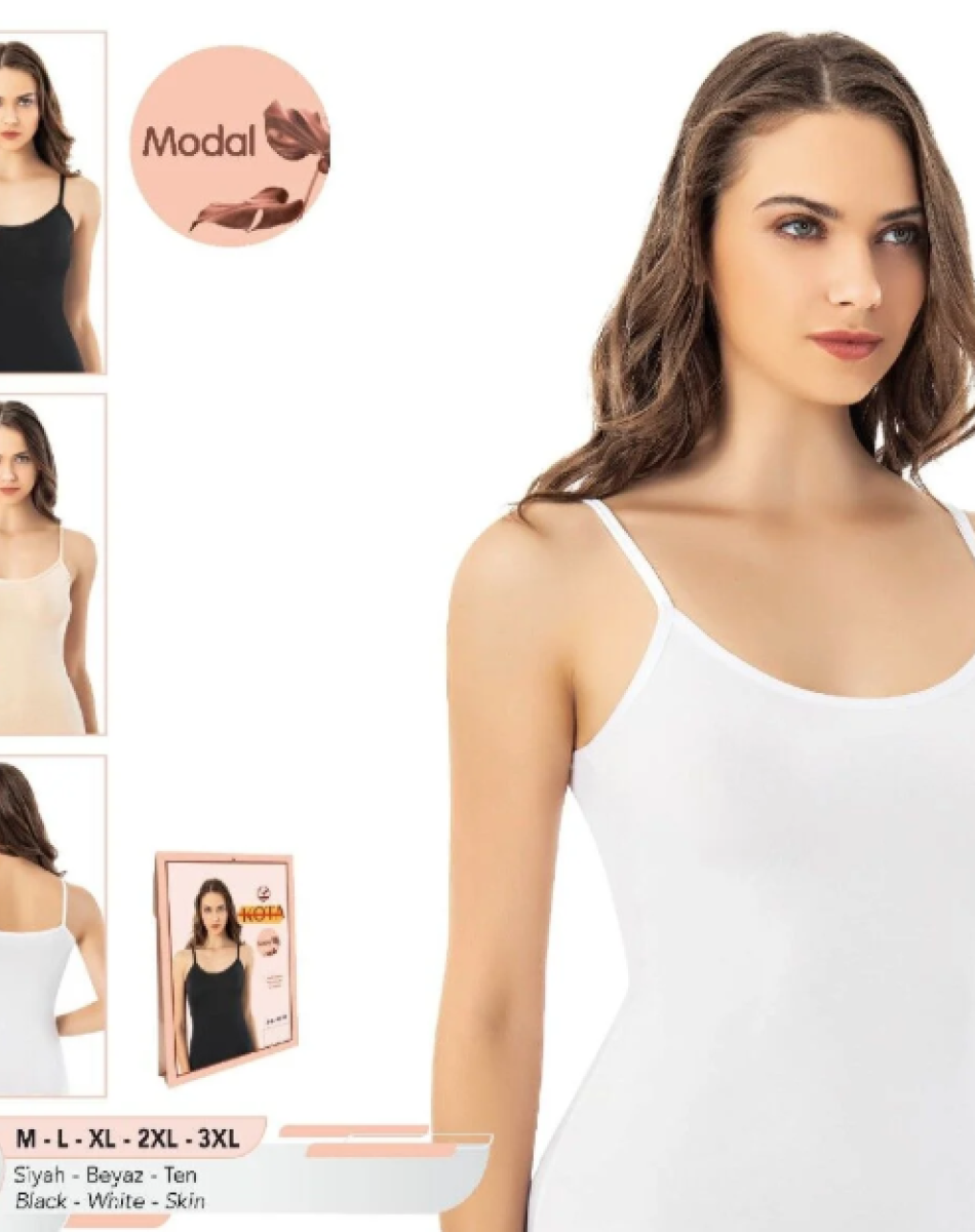 6600 İP ASKILI MODAL BAYAN ATLET