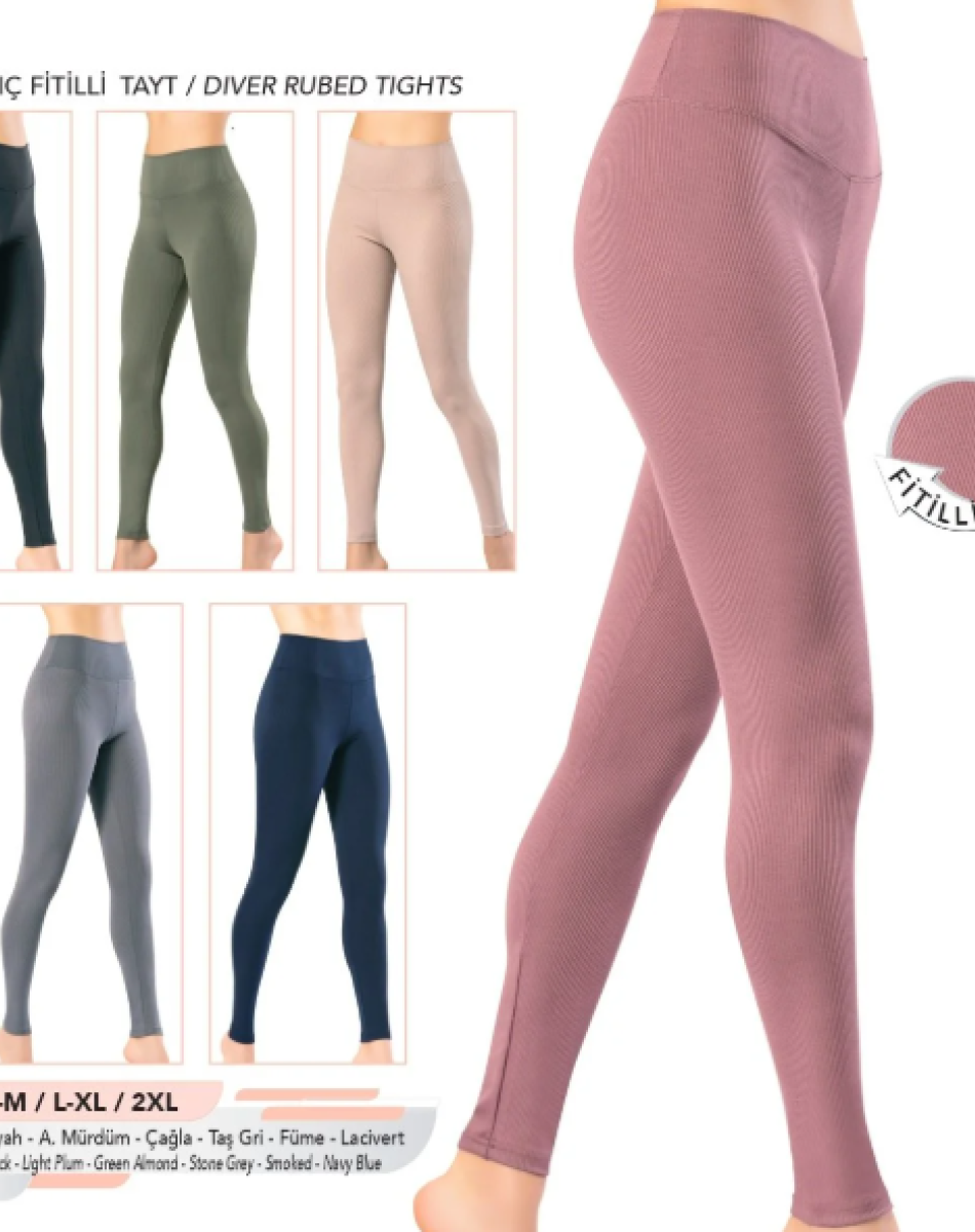 4117 DALGIÇ FİTİLLİ BAYAN TAYT