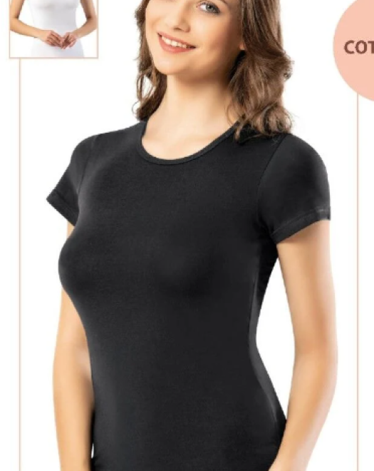 6022 KISA KOL BAYAN T SHIRT