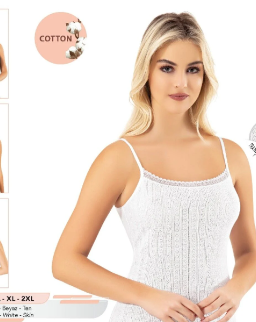 6013 RİBANA İP ASKILI BAYAN ATLET