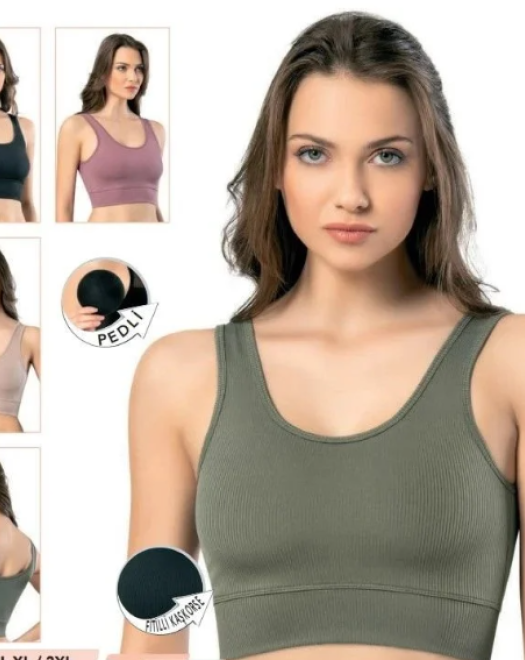 6432 DALGIÇ FİTİLLİ PEDLİ BÜSTİYER