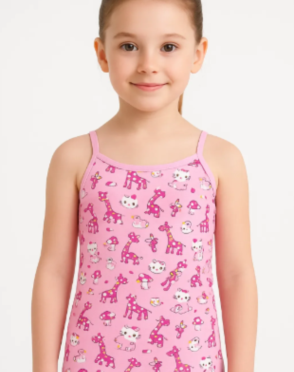 0850 KIZ BASKILI İP ASKILI ATLET