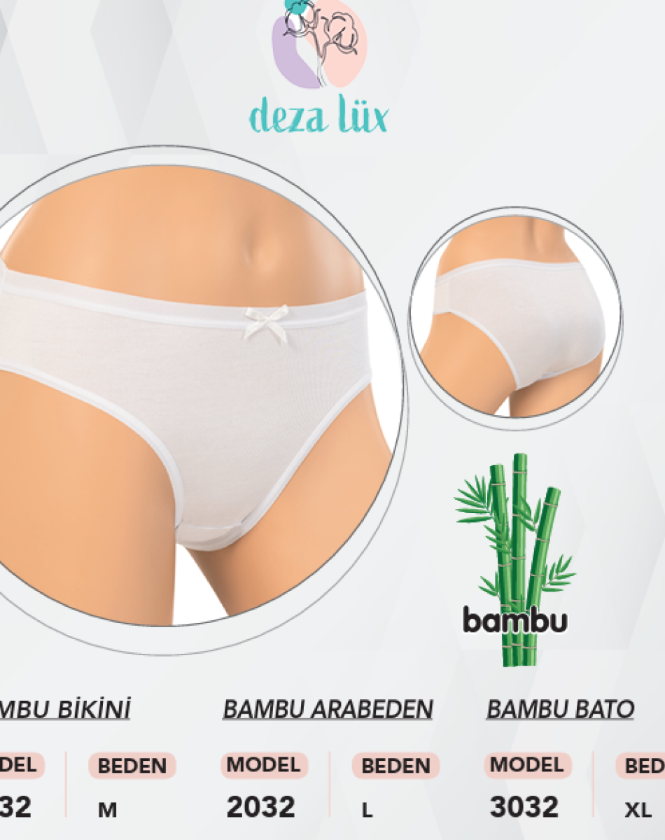 2032 L BEDEN BAMBU KÜLOT