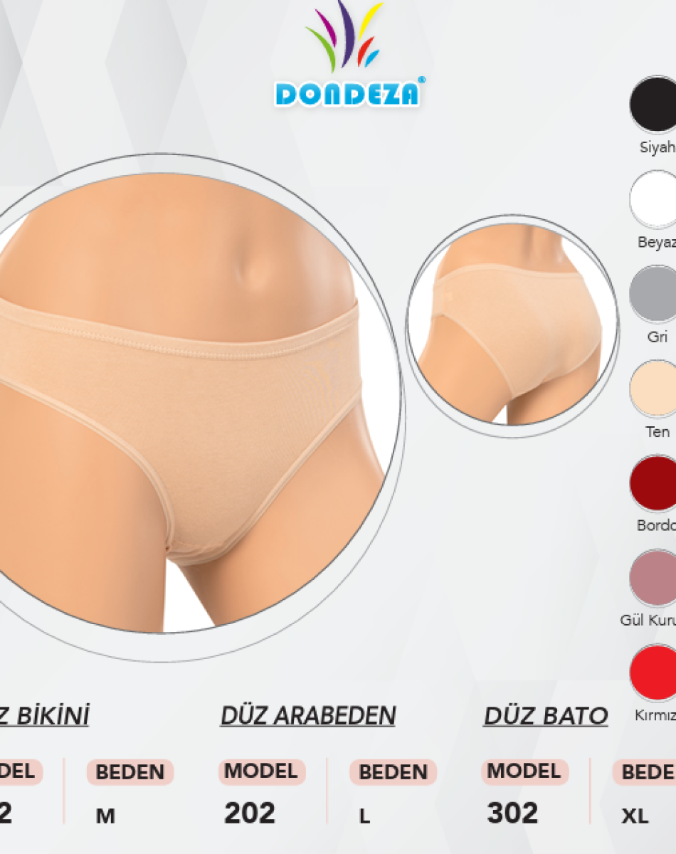 102 M BEDEN DÜZ BİKİNİ