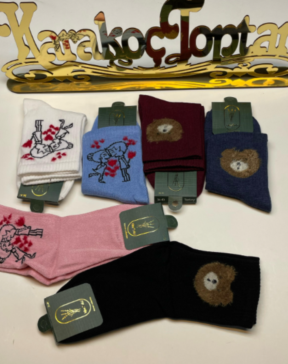 YUMOŞ KADIN PARFÜMLÜ KOLEJ ÇORAP