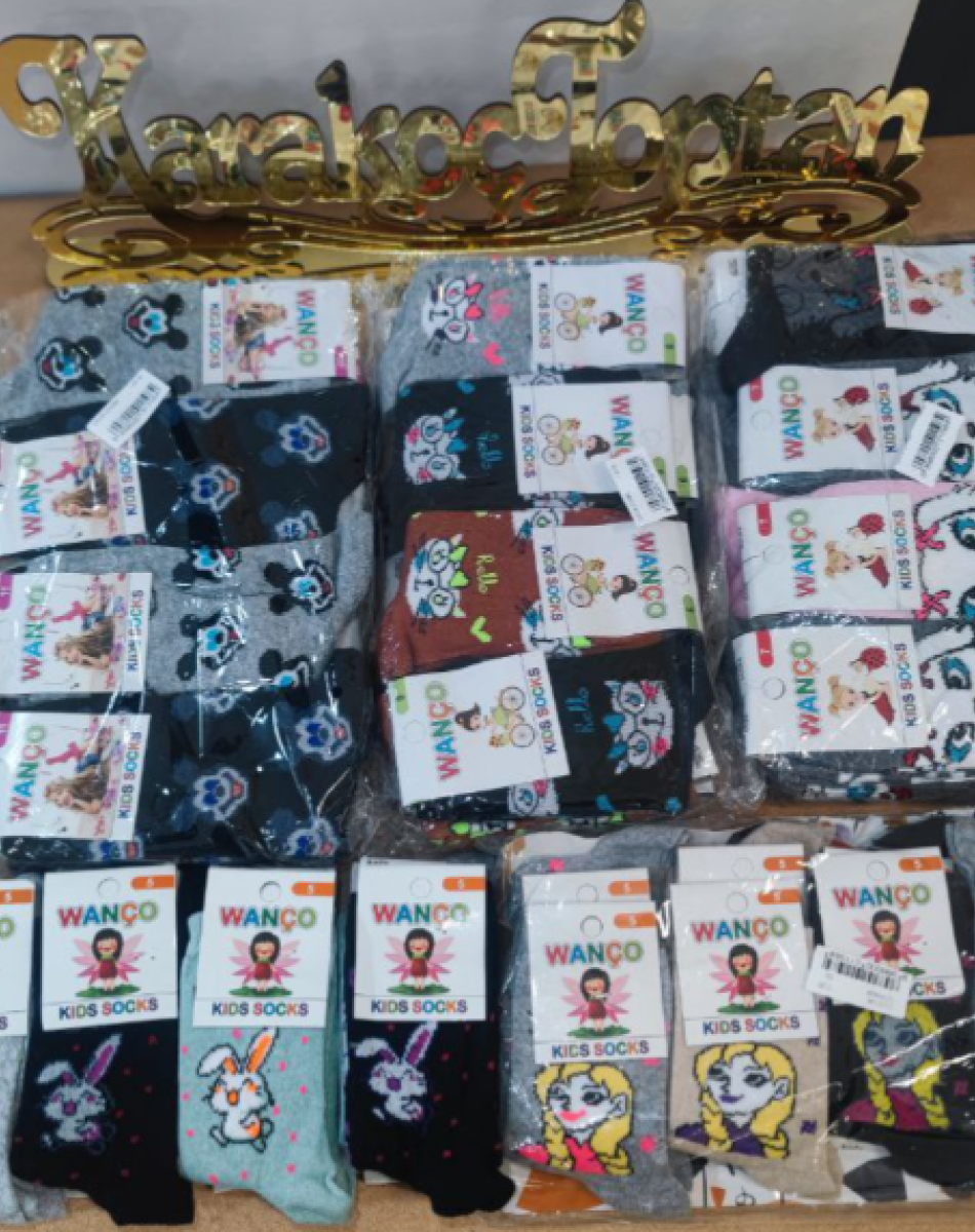 WANÇO GÜLEK KIZ ÇOCUK SOKET ÇORAP