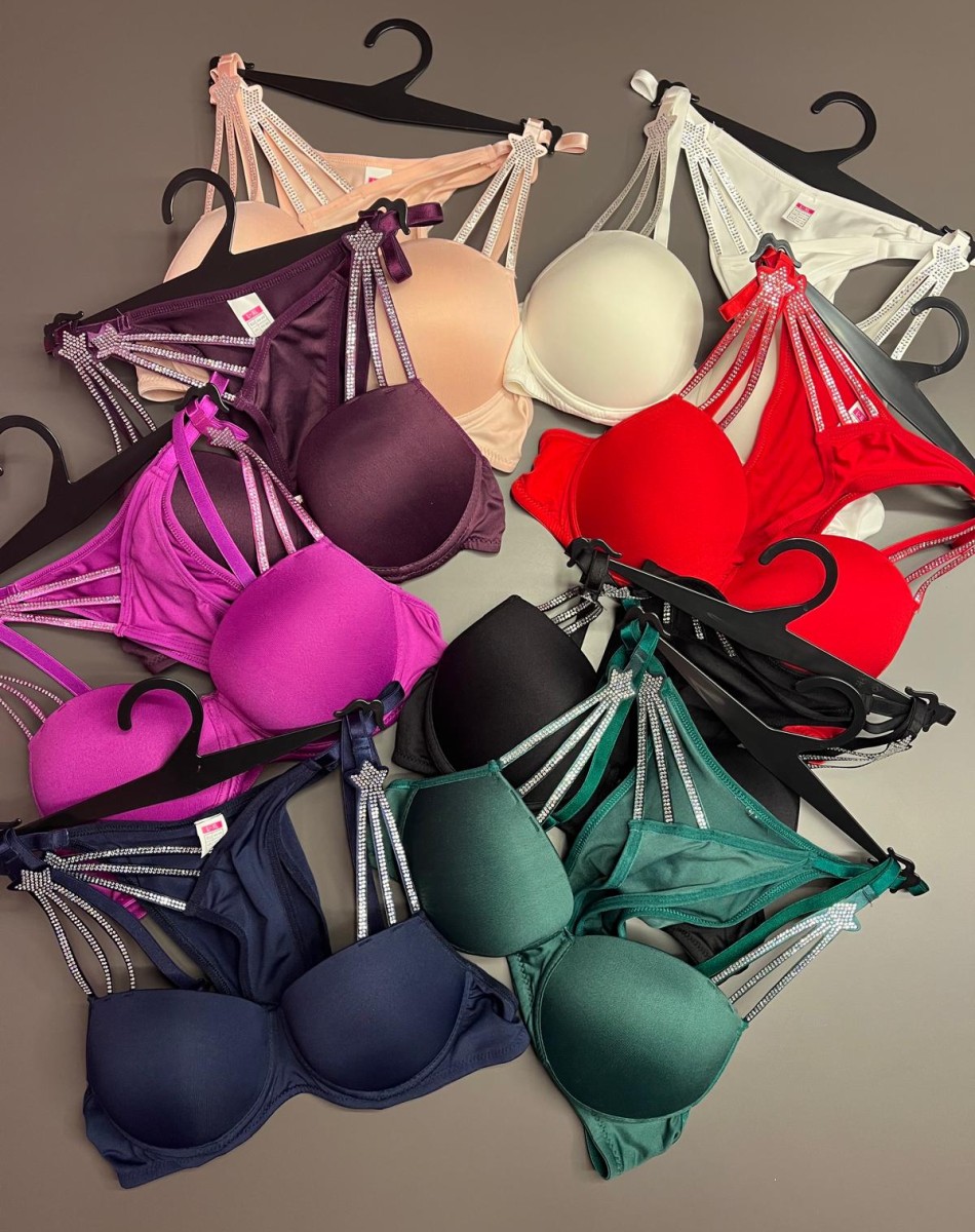 YILDIZ TAŞLI MİKRO SÜTYEN TAKIM