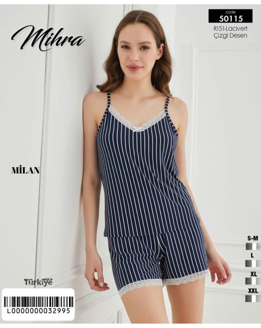 50115 MİLAN İP ASKI ATLET ŞORT TAKIM 50115 MİLAN İP ASKI ATLET ŞORT TAKIM