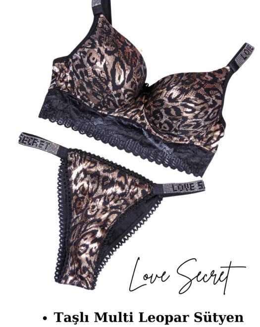 270 TAŞLI LEOPAR SÜTYEN TSKIM