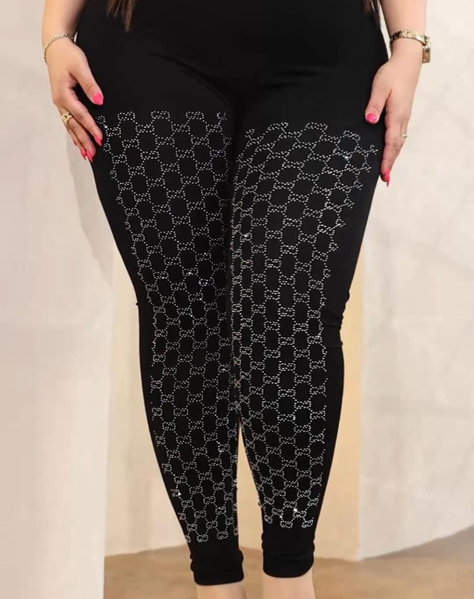 KIŞLIK TAŞLI KADIN TAYT