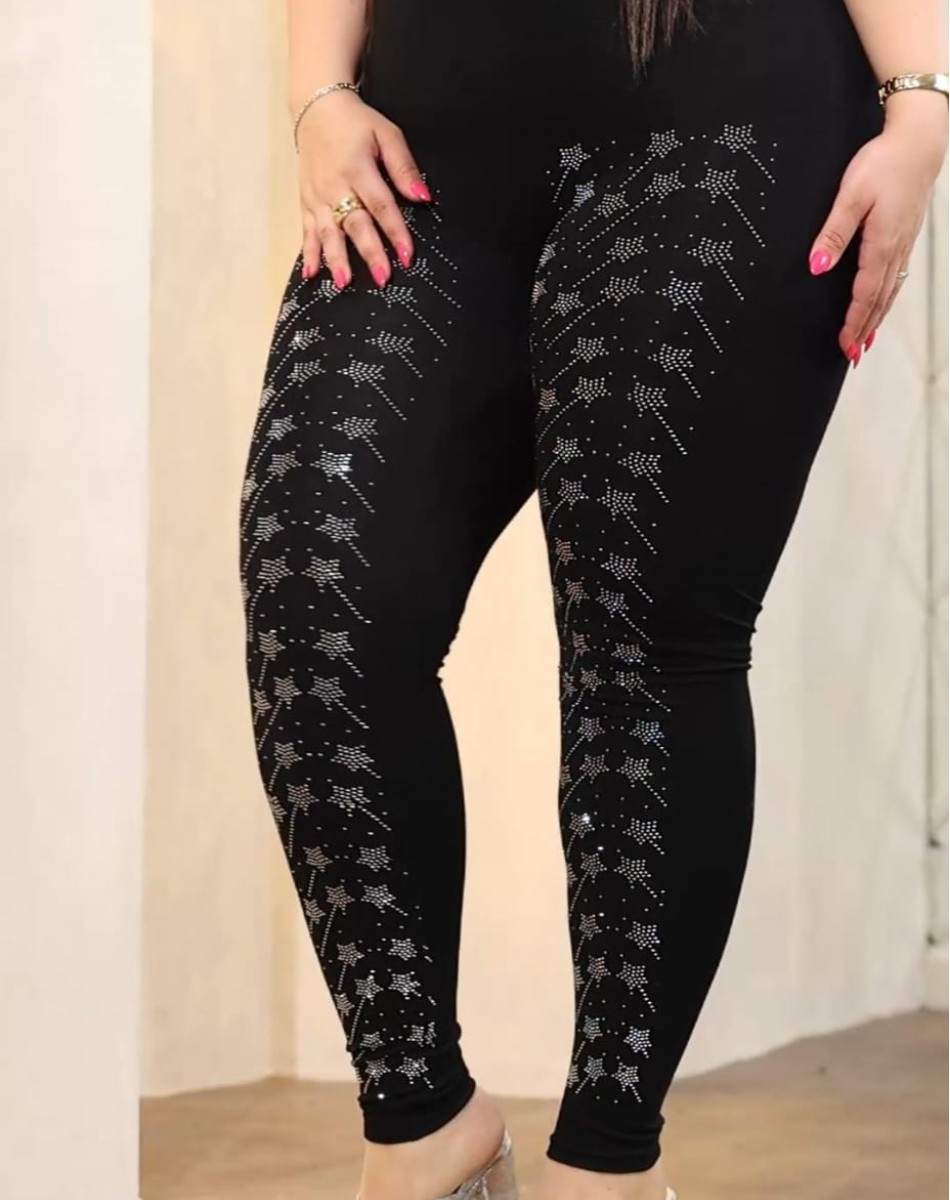 KIŞLIK TAŞLI KADIN TAYT