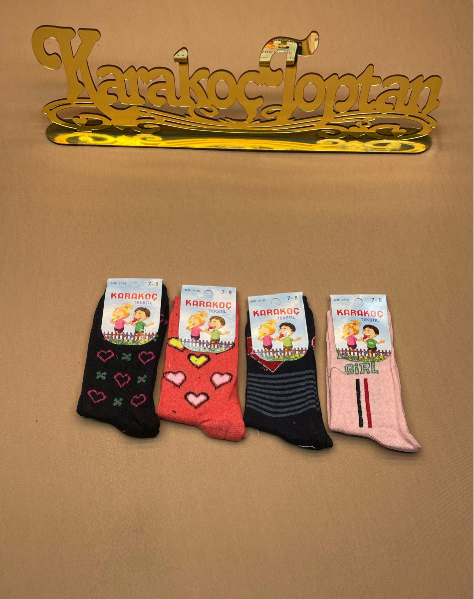 ÇOCUK KIZ SOKET ÇORAP