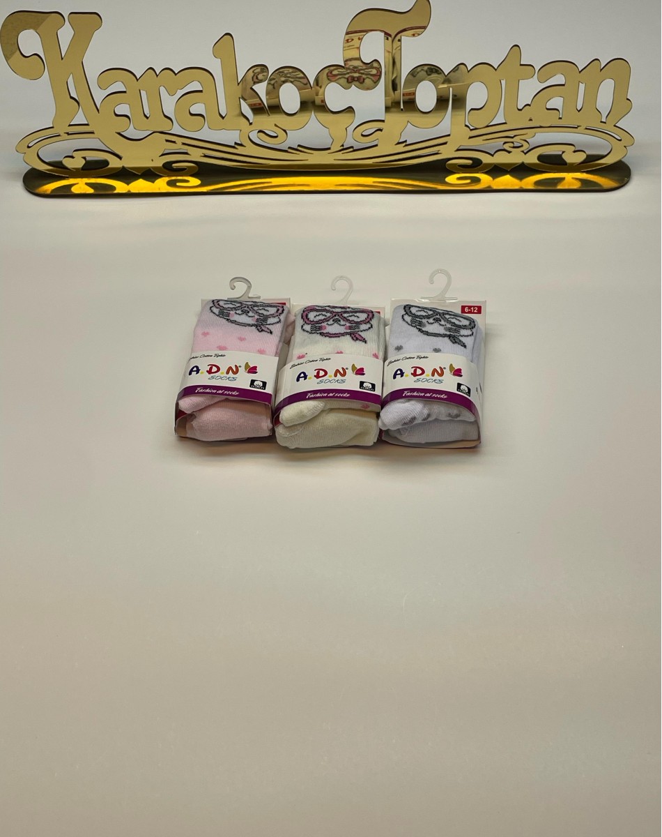 KIZ ÇOCUK DESENLİ KÜLOTLU ÇORAP(not:desenler karışktır)