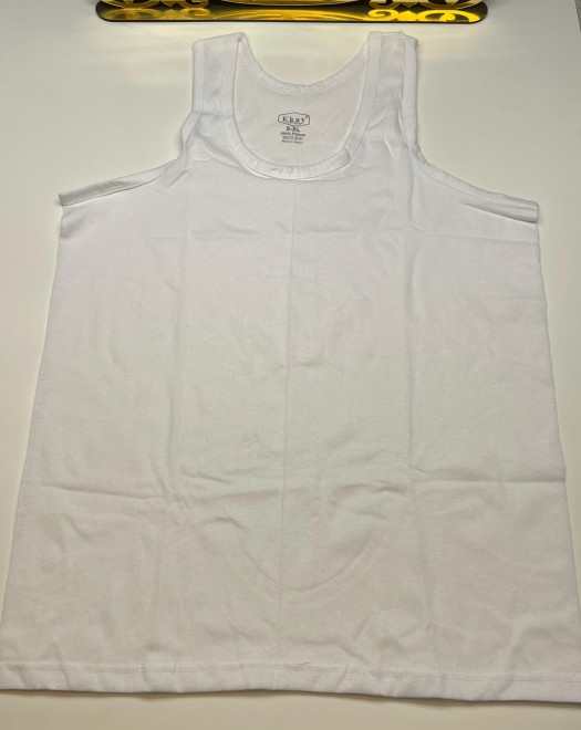 ERKEK BEYAZ ASKILI ATLET