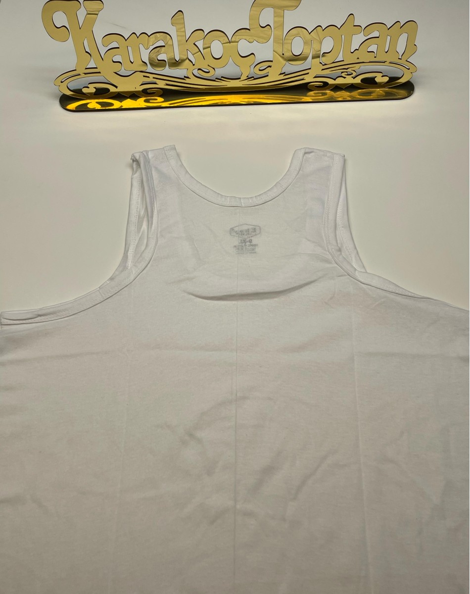 ERKEK BEYAZ ASKILI ATLET