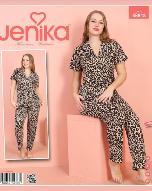 MİLAN DÜĞMELİ KADIN PİJAMA TAKIM