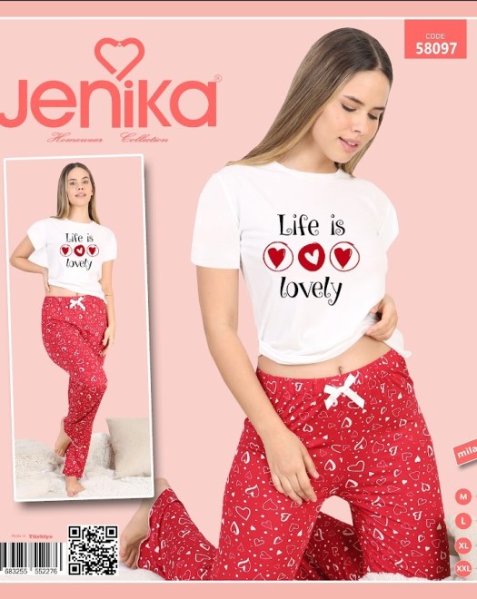 MİLAN KISAKOL KADIN PİJAMA TAKIMI