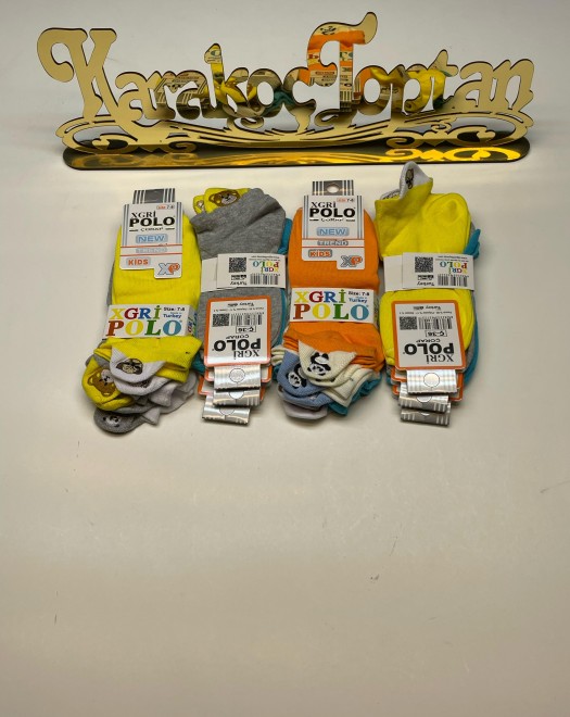 Ç-36 ERKEK ÇOCUK PARFÜMLÜ EMOJİLİ PATİK