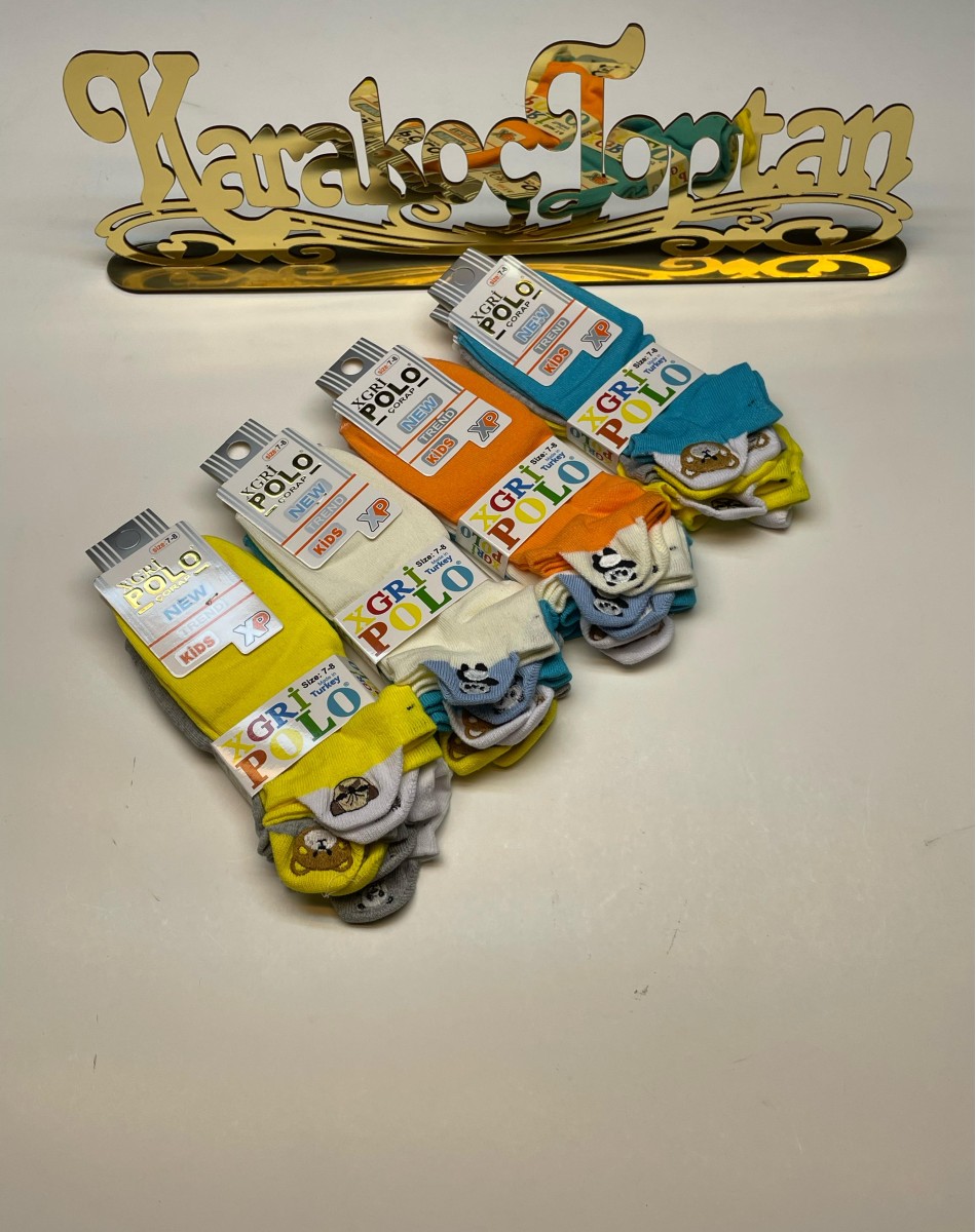 Ç-36 ERKEK ÇOCUK PARFÜMLÜ EMOJİLİ PATİK