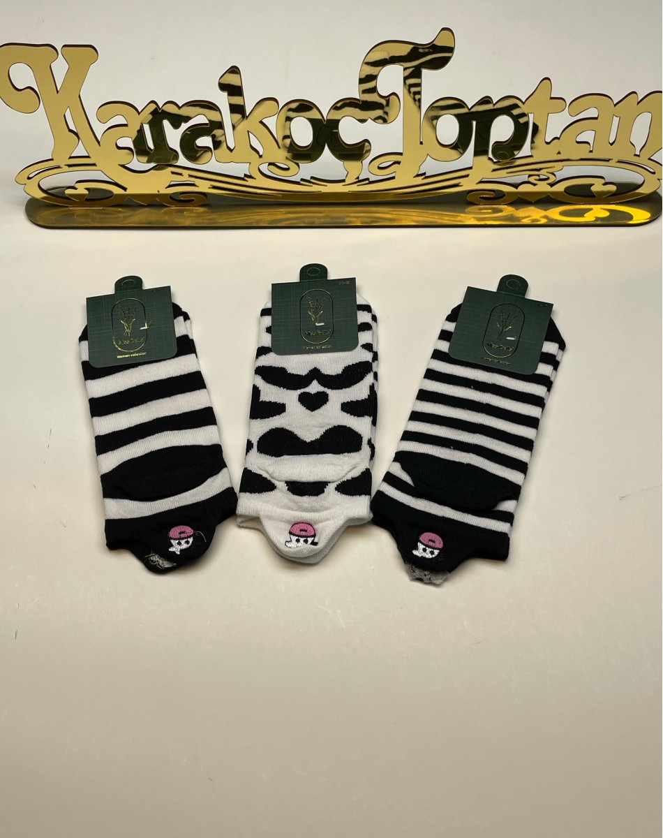 PARFÜMLÜ EMOJİLİ KADIN PATİK