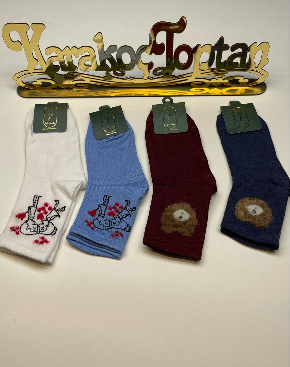 YUMOŞ KADIN PARFÜMLÜ KOLEJ ÇORAP