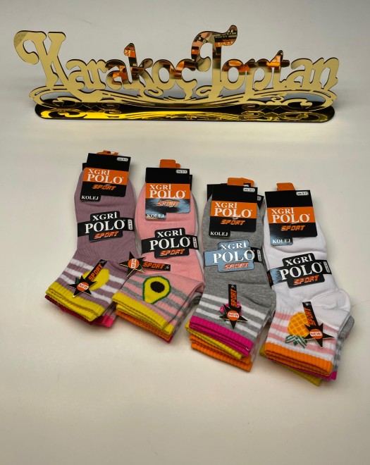 Ç-45 KIZ ÇOCUK PARFÜMLÜ KOLEJ ÇORAP