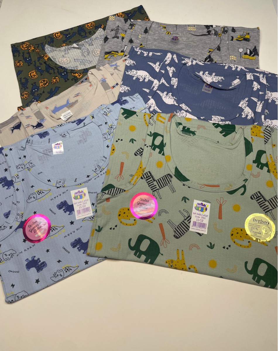 2511 RAPORLU BASKILI ERKEK ÇOCUK ATLET