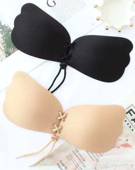 YAPIŞKANLI ÖNÜ BAĞCIKLI ASKISIZ SÜTYEN