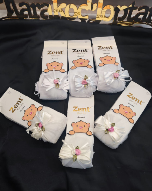 AKSESUARLI KIZ KÜLOTLU ÇORAP