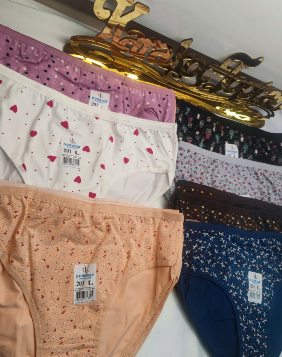 201 L BEDEN DESENLİ KADIN KÜLOT