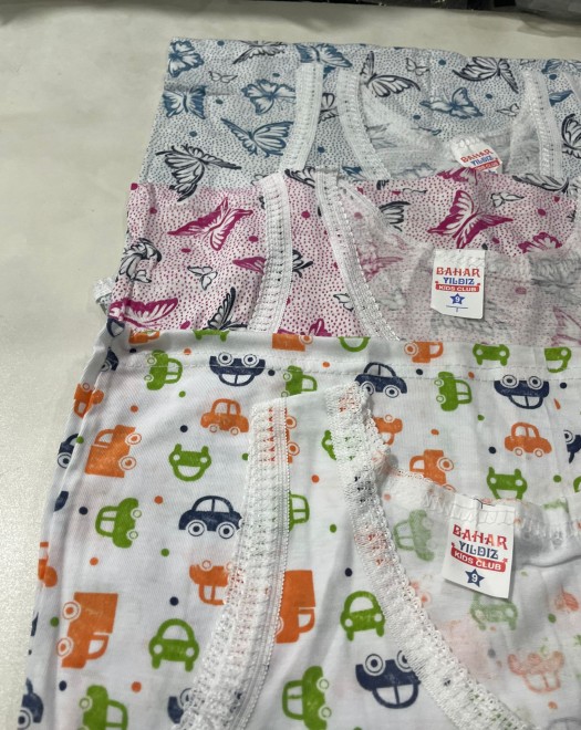 KIZ ÇOCUK DESENLİ ATLET