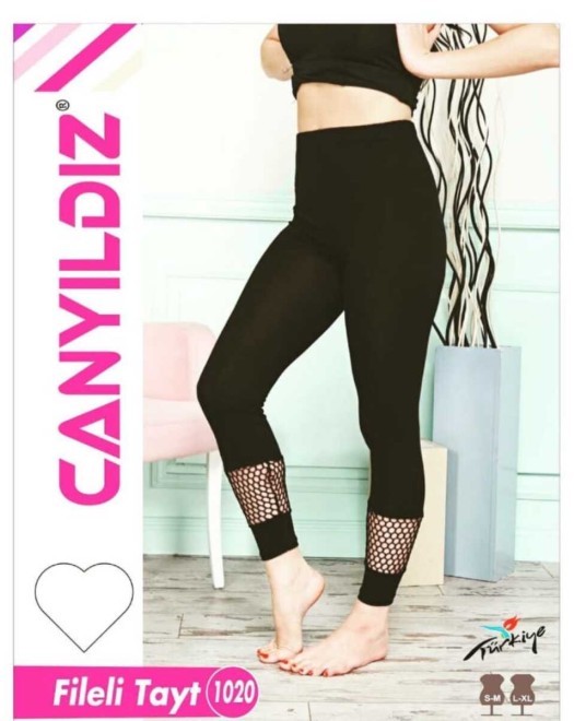 1020 FİLELİ KADIN TAYT